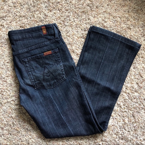 7 For All Mankind “A” pockets Bootcut Jeans - Picture 6 of 6